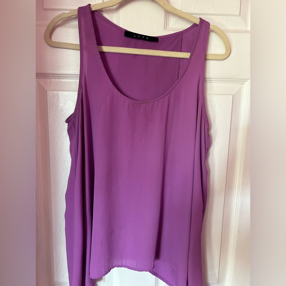 Lilac top.